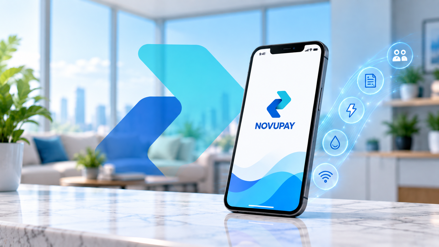 NovuPay mobile experience for bills and utilities